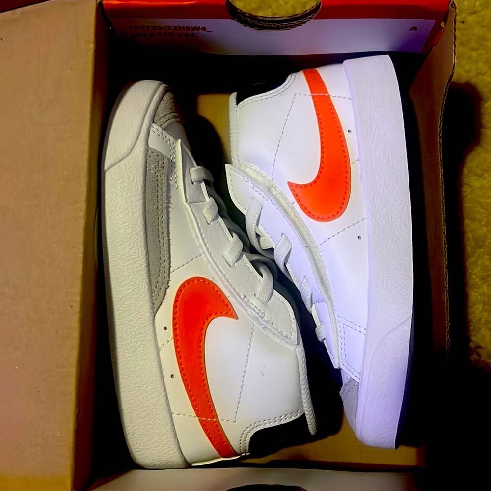 Nike Blazer Mid ‘77 Orange Toddler